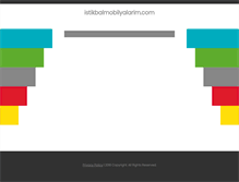 Tablet Screenshot of istikbalmobilyalarim.com